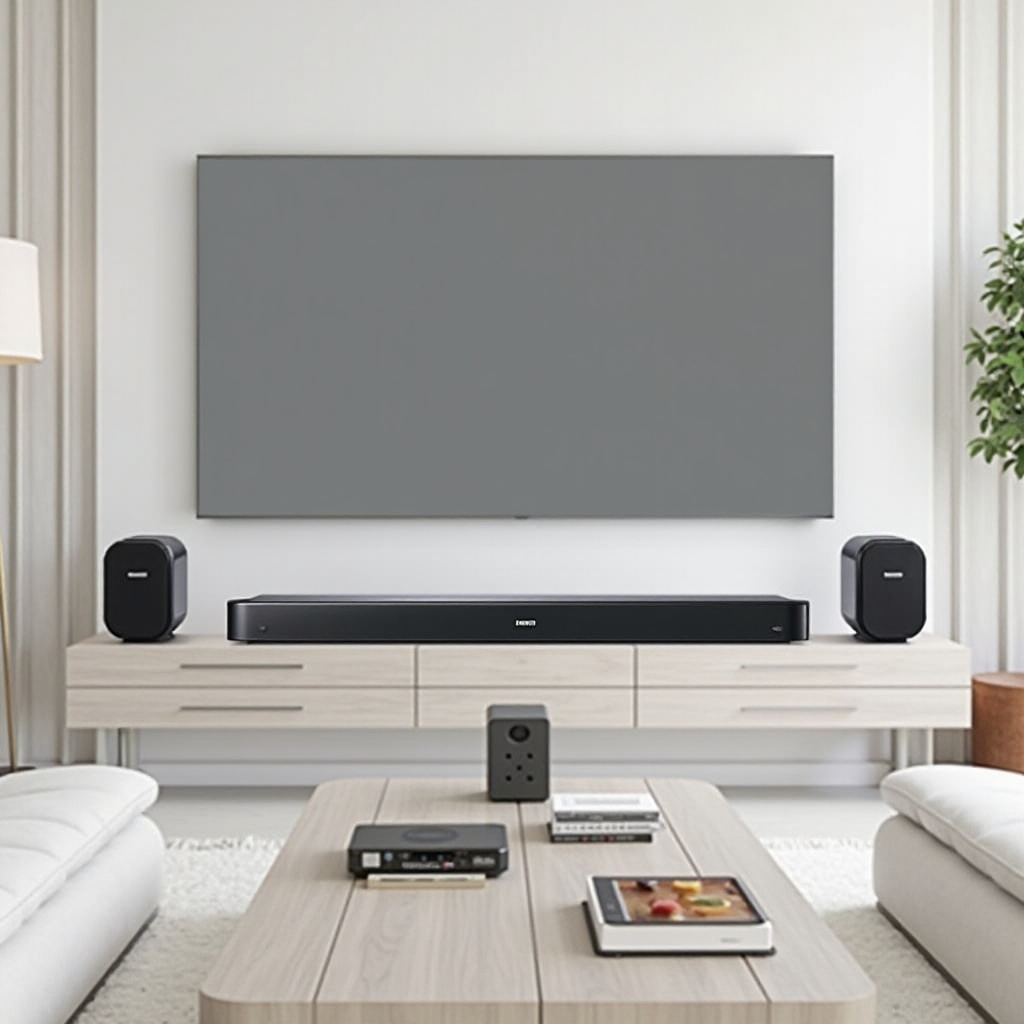 hoe Samsung achterspeakers aan te sluiten op de soundbar