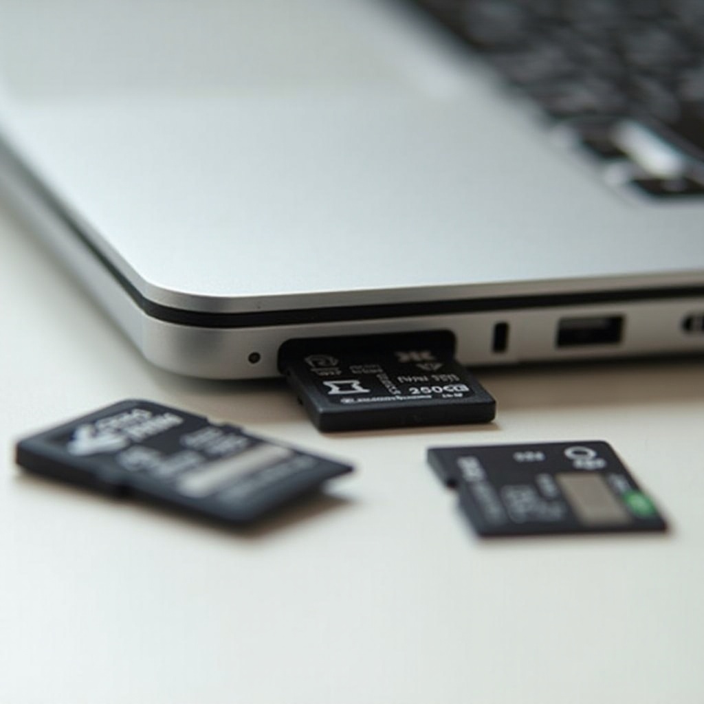 what size memory card fits this chromebook laptop