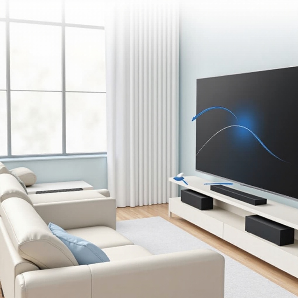 cara menghubungkan speaker belakang samsung ke soundbar